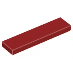 Tegel 1x4 Dark Red